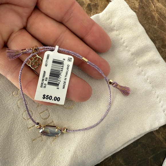 Kendra Scott Iridescent Bracelet with Gold Accents - Picture 4 of 4